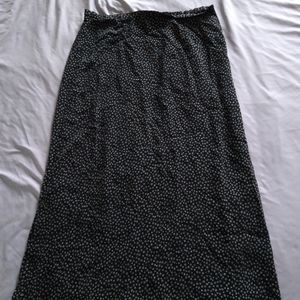 Talbots long maxi silk skirt sz 12